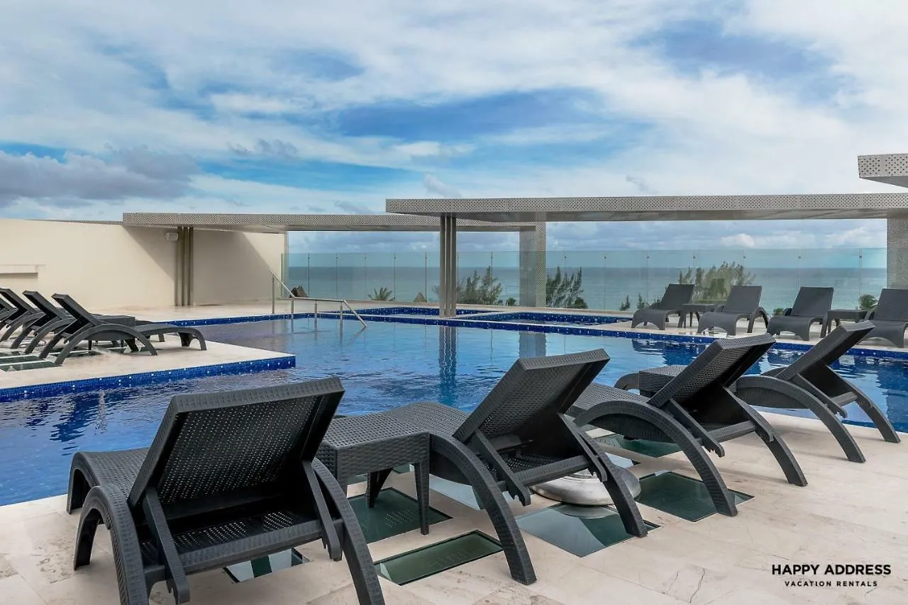 Well Located 2 Bedroom In Miranda Brand New Building By Happy Address Playa del Carmen Apartament
